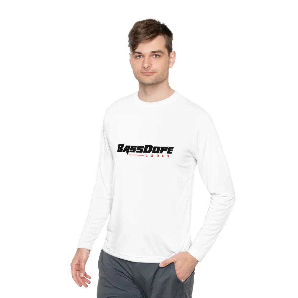 Unisex Lightweight Long Sleeve Tee - White / XS - Long-sleeve